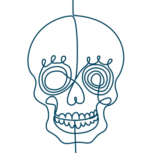 Day of the Dead - Vibrant Legacies: Weaving Memories into Every Thread